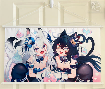 Wall Scroll: Mei Day Bunnies