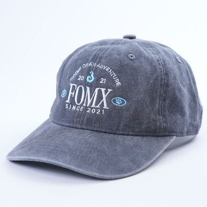 Embroidered Caps: "MILF" and "FOMX"