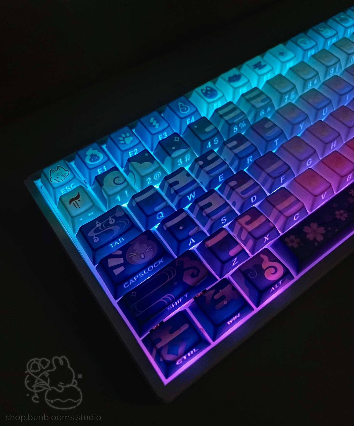 Exclusive PBT Keycap Set: Will of the Wisp