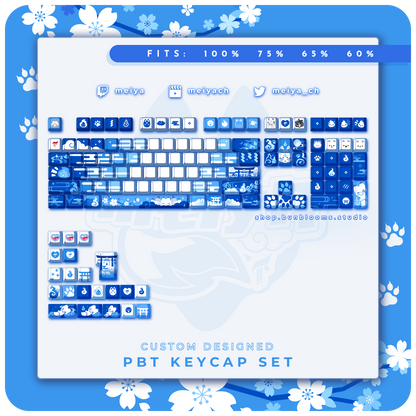 Exclusive PBT Keycap Set: Will of the Wisp