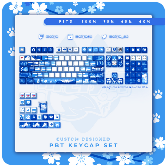 Exclusive PBT Keycap Set: Will of the Wisp